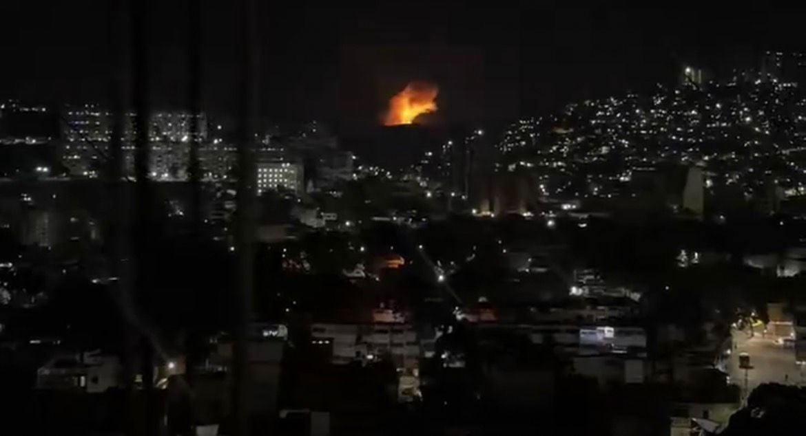 Read more about the article Caracas hit by explosions amid U.S. airstrikes in Venezuela