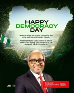June 12: Araba Honours MKO, Pa Rewane, Tinubu, Recalls Days Of Struggle In Exile