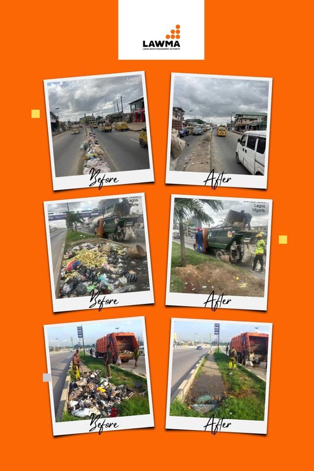 Read more about the article From Maryland to Lekki: LAWMA’s Cleanup Crews Sweep Across Lagos in Renewed Environmental Offensive