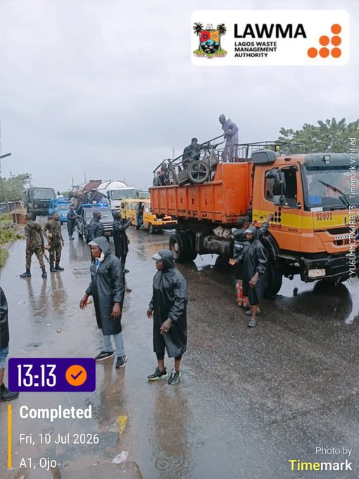You are currently viewing Day 11: Joint Enforcement Operation Continues on Badagry Expressway, Arrests Cart Pushers at Mile 2, Agboju Axis
