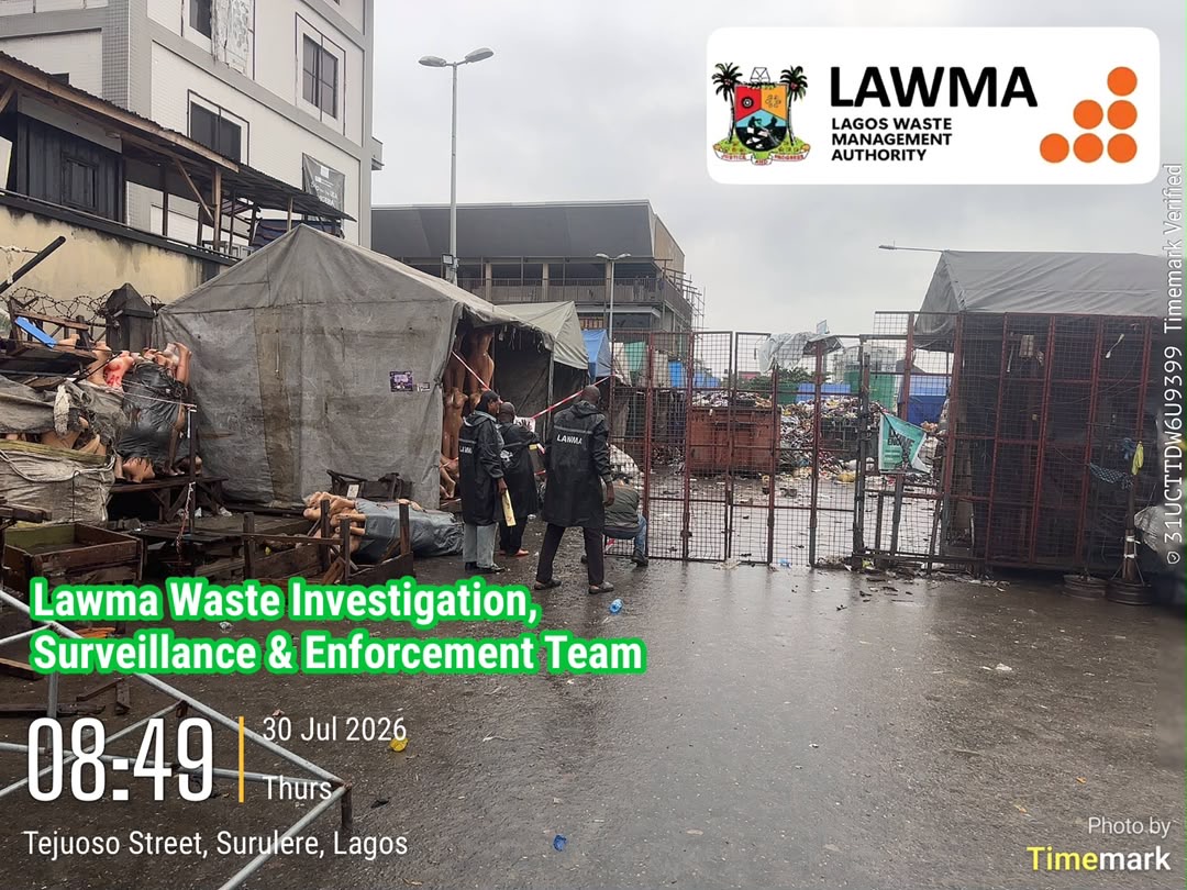 You are currently viewing LAWMA WISE Team Commences Sealing of Shops, Plazas Along Tejuosho/Ojuelegba Road for Sanitation Violations