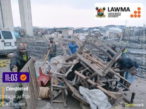 Joint Enforcement Operation Continues Clearance of Illegal Squatters Along Orile Iganmu to Mile 2 Axis of Badagry Expressway