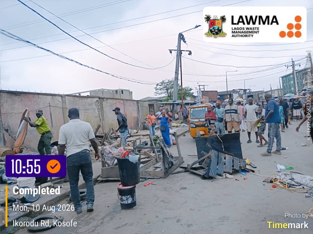 You are currently viewing LAWMA Leads Follow-Up Monitoring Exercise Across Kosofe, Ikorodu Corridors to Sustain Cleanup Gains