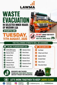Read more about the article LAWMA to Commence Waste Evacuation, Advocacy Exercise in Mushin