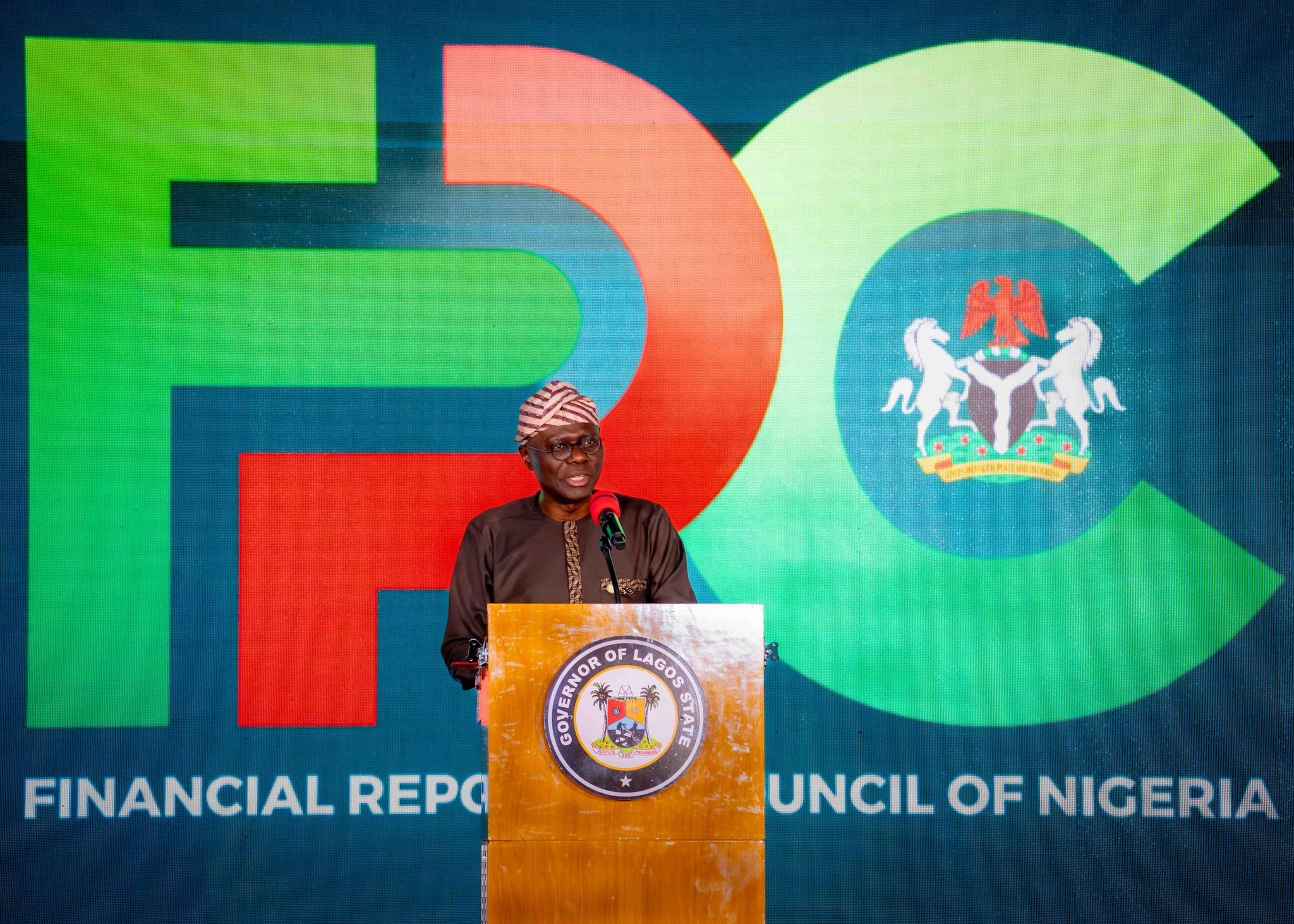 You are currently viewing SANWO-OLU TASKS FINANCIAL REPORTING COUNCIL ON IMPROVED EFFICIENCY, AS AGENCY OPENS HEADQUARTERS IN LAGOS