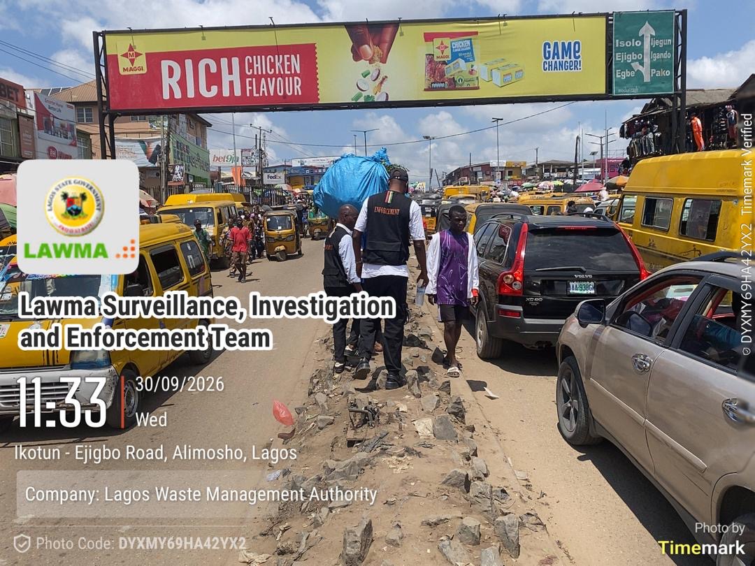 You are currently viewing LAWMA Project WISE Seals Three Facilities, Sustains Monitoring of Cleared Blackspots Across Lagos